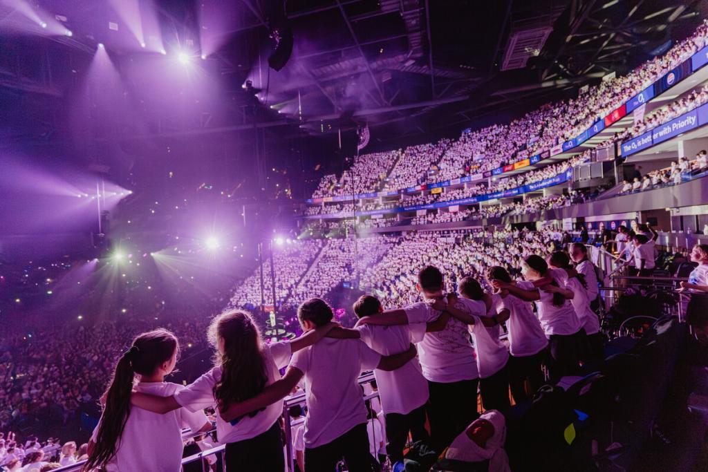 A photo of a YV concert